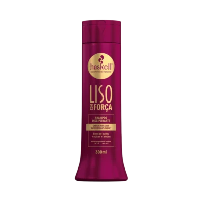 Shampoo Haskell Liso com Força 300 ml