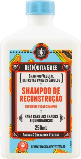 Be(M)Dita Ghee Shampoo Reconstrução Papaya E Queratina Vegetal
