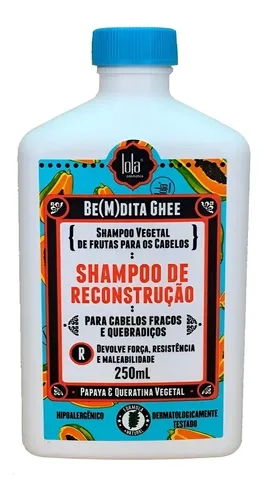 Be(M)Dita Ghee Shampoo Reconstrução Papaya E Queratina Vegetal — imagem adicional