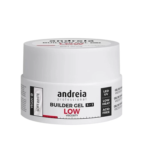 Builder Gel Low Viscosity Soft White 22 g
