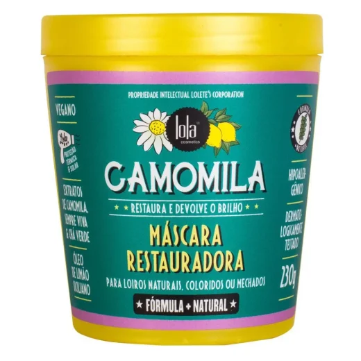 Camomila Máscara