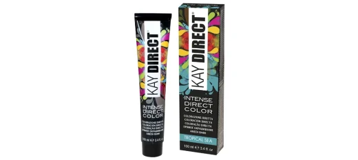 Coloração Capilar Kaydirect Azul Claro 100 Ml TROPICAL SEA COM AMONIA