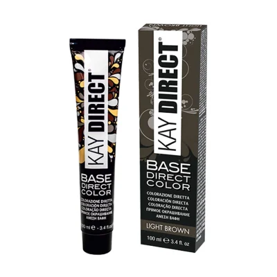 Coloração Capilar Kaydirect Castanho Claro 100 Ml LIGHT BROWN COM AMONIA