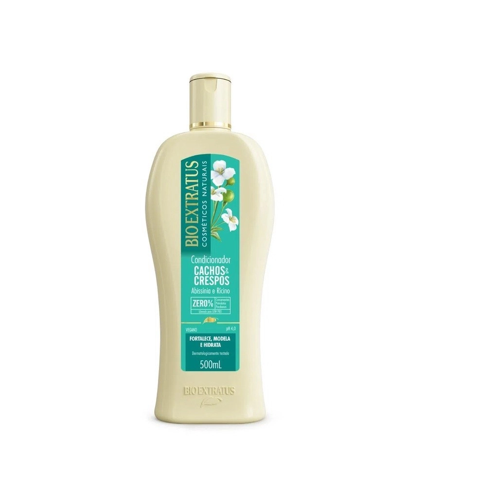 Condicionador Cachos E Crespos Bioextratus 500Ml — imagem adicional