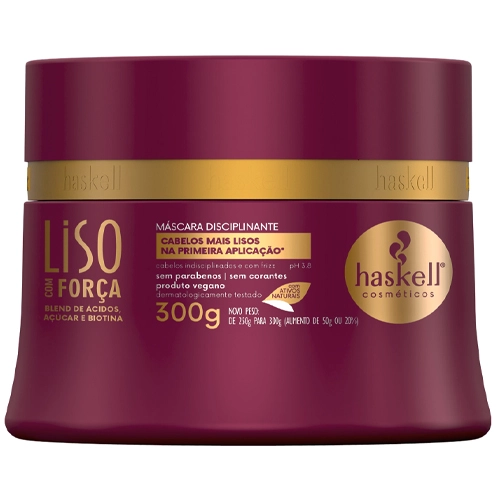 Mascara Liso Com Força 300Gr