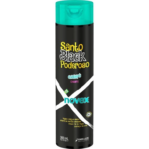 Shampoo Novex Santo Black Poderoso 300Ml — imagem adicional