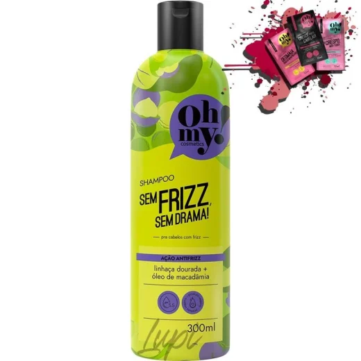 Shampoo Sem Frizz Sem Drama 300Ml -OH MY