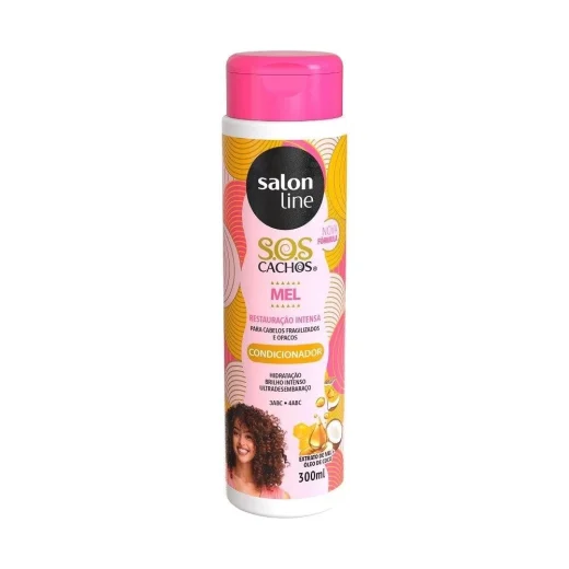 Sos Condicionador Mel Cachos Intensos 300Ml
