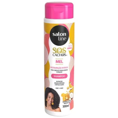 Sos Shampoo Mel Cachos Intensos 300Ml