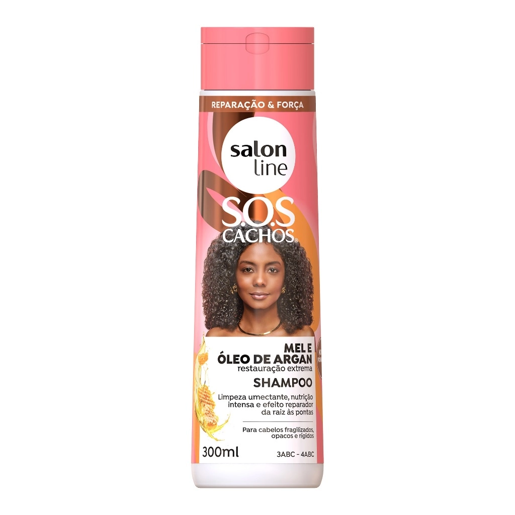 Sos Shampoo Mel Cachos Intensos 300Ml — imagem adicional