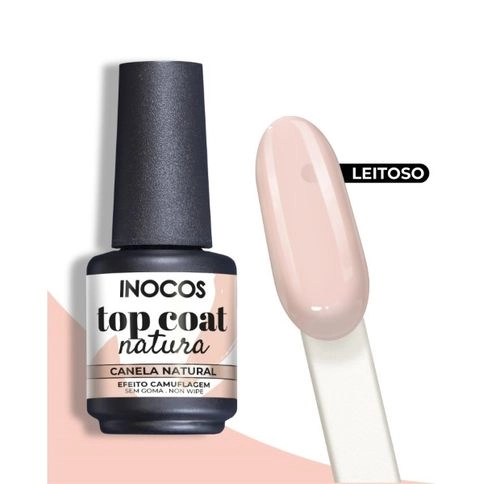 Verniz Gel Top Coat Canela Natural 15 ml
