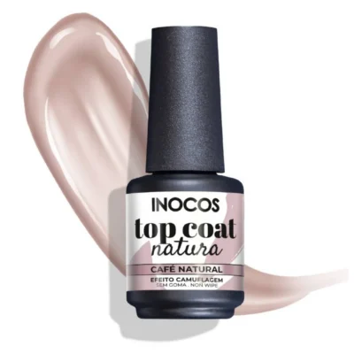 Verniz Gel Top Coat Café Natural 15 ml