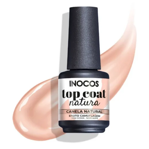 Verniz Gel Top Coat Canela Natural 15 ml